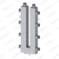 Коллектор отопления кольцевой-КLК4 (нержавеющая сталь) (1915088)