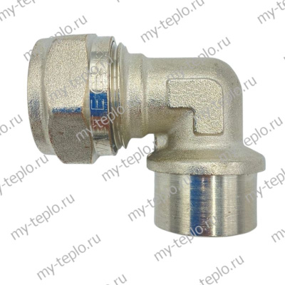 Соединение угловое для металлополимерных труб 20х1/2